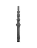 ALL BLACK - BEADED SHOWER ANAL SILICONE 27 CM 2 