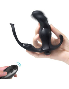 ARMONY - KNIGHT VIBRATOR ANAL PROSTATE & RING REMOTE CONTROL BLACK 4 