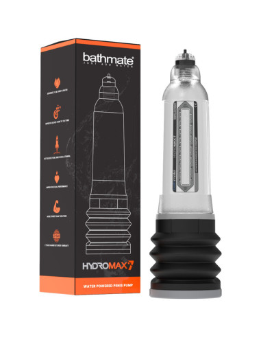 BATHMATE - HYDROMAX 7 TRANSPARENT PENIS INCREASE PUMP 2 