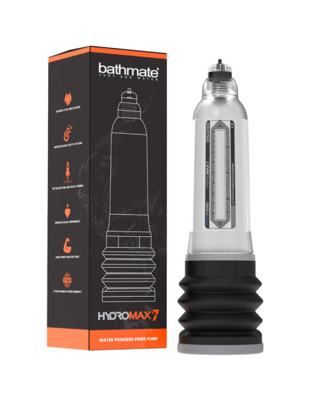 BATHMATE - HYDROMAX 7 POMPA PER LAUMENTO DEL PENE TRASPARENTE 2 