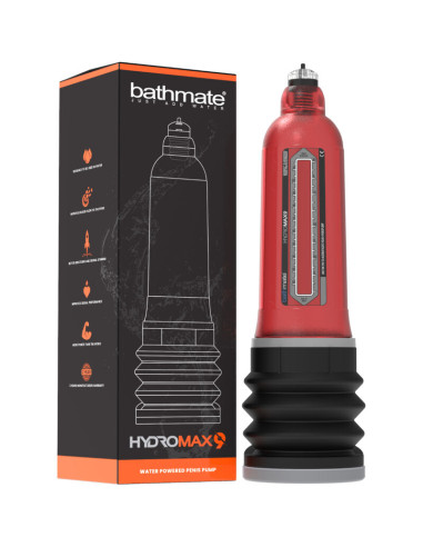 BATHMATE - HYDROMAX 9 RED PENIS INCREASE PUMP 2 