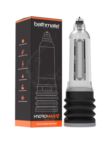 BATHMATE - HYDROMAX 9 POMPE DAUGMENTATION DE PÉNIS TRANSPARENTE 2 