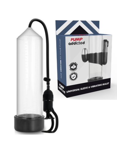 PUMP ADDICTED - VIBRATEUR TRANSPARENT RX5 2 