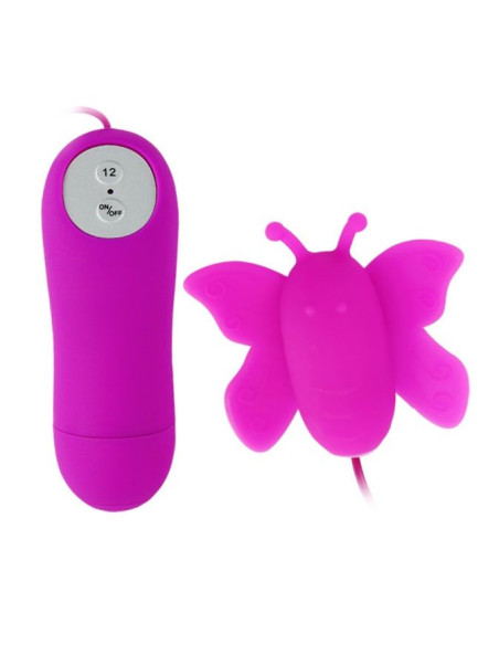 BAILE - LOVE EGGS BUTTERFLY CLITORIS STIMULATOR 12 SPEEDS LILAC REMOTE CONTROL 5 