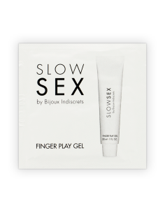 BIJOUX - SLOW SEX MASSAGE GEL WITH FINGER PLAY SINGLE DOSE 1 