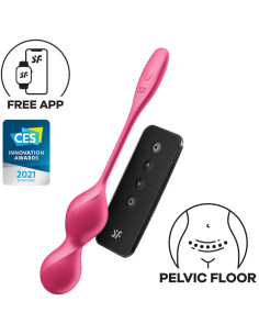 SATISFYER - LOVE BIRDS 2 VIBRATING KEGEL BALLS + FREE APP