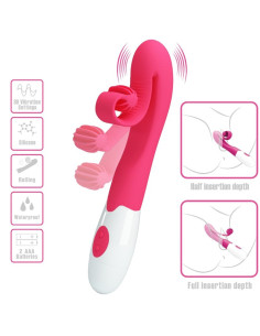 ROMANCE - PINK VIBRATOR AND STIMULATOR 30 SPEEDS