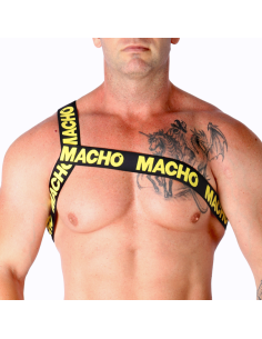 MACHO - HARNAIS ROMAIN JAUNE S/M