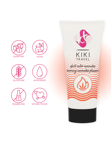 KIKÍ TRAVEL - CANNABIS HOT EFFECT LUBRICANT 50 ML 4 