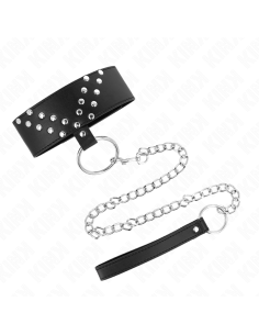 KINK - NECKLACE WITH BELT 65 CM WITH V RIVET ADJUSTABLE...