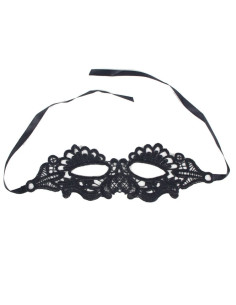 QUEEN LINGERIE - BLACK MASK ONE SIZE