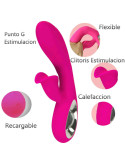 ARMONY - DARO VIBRATOR & PULL RING STIMULATOR FUCHSIA 1 