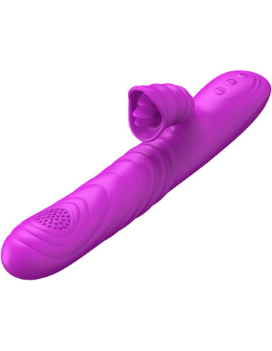 ARMONY - ANGELIA MULTIFUNCTION VIBRATOR WITH STIMULATING TONGUE VIOLET HEAT EFFECT 4 