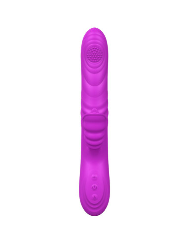 ARMONY - ANGELIA MULTIFUNCTION VIBRATOR WITH STIMULATING TONGUE VIOLET HEAT EFFECT 5 