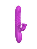 ARMONY - VIBRATEUR MULTIFONCTION ANGELIA AVEC LANGUE STIMULANTE EFFET CHALEUR VIOLET 6 