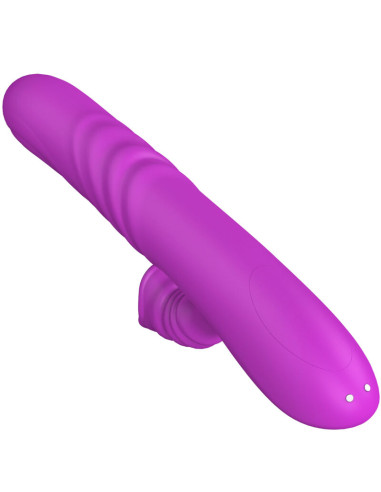 ARMONY - VIBRATEUR MULTIFONCTION ANGELIA AVEC LANGUE STIMULANTE EFFET CHALEUR VIOLET 7 