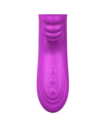 ARMONY - ANGELIA MULTIFUNCTION VIBRATOR WITH STIMULATING TONGUE VIOLET HEAT EFFECT 8 