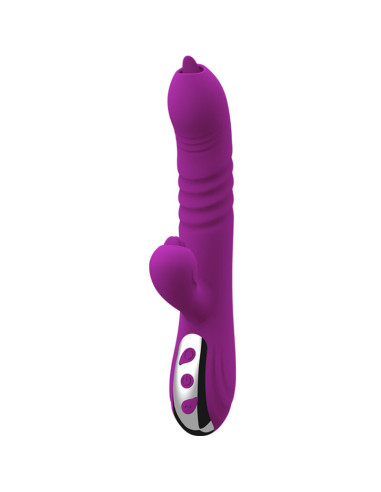 ARMONY - VIBRATEUR MULTIFONCTION FAIRY DOUBLE LANGUE EFFET CHALEUR VIOLET 2 