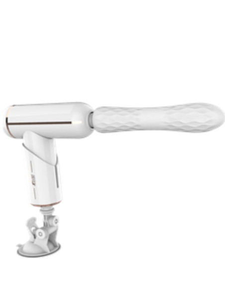 ARMONY - FKING MACHINE ADJUSTABLE & AUTOMATIC VIBRATOR WHITE 1 