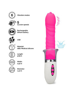 ARMONY - LIBERTY VIBRATOR & THRUSTING WITH TONGUE 1 