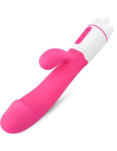 ARMONY - HAPPY VIBRATEUR & STIMULATEUR RECHARGEABLE FUCHSIA 2 