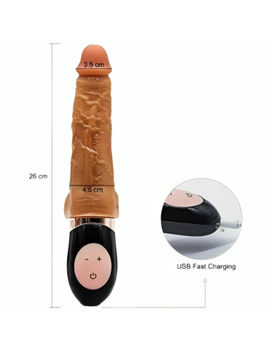 ARMONY - WIEDERAUFLADBARER VIBRIERENDER REALISTISCHER DILDO 3 