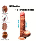 ARMONY - REALISTIC DILDO VIBRATOR & THRUSTING REMOTE CONTROL 22.5 CM 3 