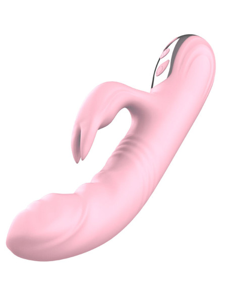 ARMONY - FULLY FINGER RABBIT VIBRATOR PINK HEAT EFFECT 1 