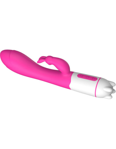 ARMONY - HAPPY VIBRATEUR & STIMULATEUR DE LAPIN FUCHSIA 5 