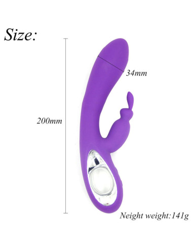 ARMONY - BELLA VIOLET RABBIT PULL RING VIBRATOR 2 