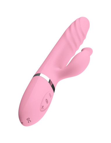 ARMONY - VIBRATOR & STOßUNG MIT ROSA WRMEEFFEKT-ZUNGE 2 