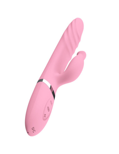 ARMONY - VIBRATOR & STOßUNG MIT ROSA WRMEEFFEKT-ZUNGE 5 