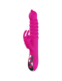 ARMONY - RABBIT DOUBLE TONGUE MULTIFUNCTION VIBRATOR FUCHSIA HEAT EFFECT 2 