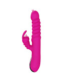 ARMONY - RABBIT DOUBLE TONGUE MULTIFUNCTION VIBRATOR FUCHSIA HEAT EFFECT 4 