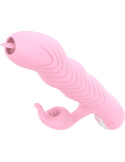 ARMONY - VIBRATEUR MARCIA & POUSSÉE DOUBLE LANGUE EFFET CHALEUR ROSE 2 