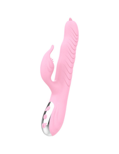 ARMONY - MARCIA VIBRATOR & THRUSTING DOUBLE TONGUE HEAT EFFECT PINK 4 