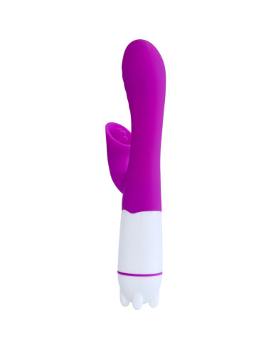 ARMONY - HAPPY VIBRATOR & STIMULATOR WITH VIOLET RECHARGEABLE TONGUE 3 