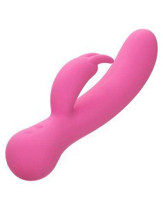 CALEXOTICS - FIRST TIME VIBRATEUR LAPIN RECHARGEABLE ROSE 1 