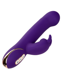 CALEXOTICS - JACK RABBIT VIBRATEUR & STIMULATEUR 7 MODES DE VIBRATIONS ET SUCCIONS BLEU 1 