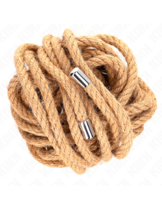 KINK - HEMP ROPE WITH METAL HEAD 5 METER