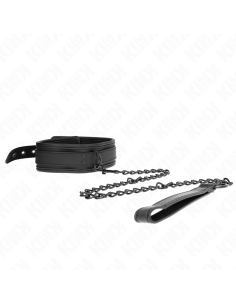 KINK - NEOPREN BONDAGE HALSBAND MODELL 1 MIT GÜRTEL 78 CM...