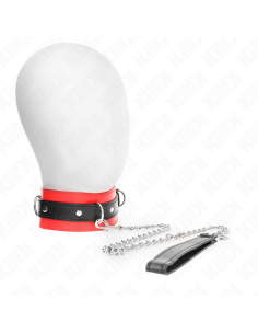 KINK - COLLAR WITH BELT 65 CM WITH STRAP RED 54 X 4.5 CM