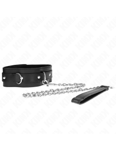 KINK - HALSBAND MIT GÜRTEL 65 CM MIT RIEMEN SCHWARZ 54 X...