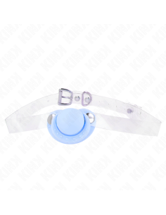 KINK - LIGHT BLUE PACIFIER SHAPED GAG 5.5 x 4 CM...