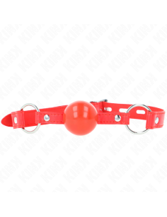 KINK - BÂILLON TPE BALLE 4 CM AVEC ROJO LOCK 60 x 2 CM