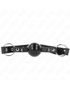 KINK - BALL 4 CM GAG WITH TIP RIVET AND SNAP LOCK 65 x 2 CM