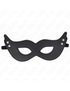 KINK - LEATHERETTE MASK WITH RIVETS MODEL 1 26 x 8 CM