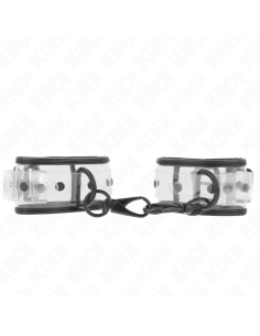 KINK - CLEAR WRIST CUFFS ADJUSTABLE 18-30 CM X 5.5 CM