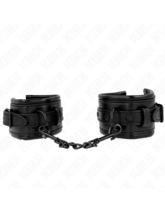 KINK - WRIST RESTRAINTS BLACK ADJUSTABLE 20-30 CM X 6 CM