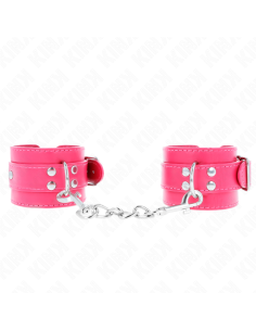 KINK - WRIST RESTRAINTS RASPBERRY ROSE WITH RASPBERRY...